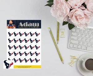 Houston Texans Planner Stickers - Picture 1 of 2