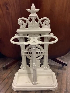 Antique English Umbrella Stand, Cast Iron 35 3/4”T - Picture 1 of 12