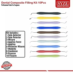 Instrumento de relleno y restauración compuesto dental LM Arte con mango de silicona - Imagen 1 de 11