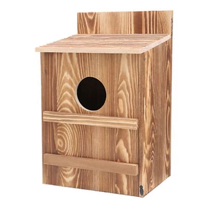 Owl House-Wooden Owl Box Owl Houses for Outdoors Suitable for Barn Owl Nesting - Picture 1 of 12