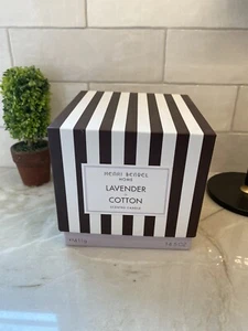 Henri Bendel Lavender + Cotton Candle NIB Sealed  - Picture 1 of 3