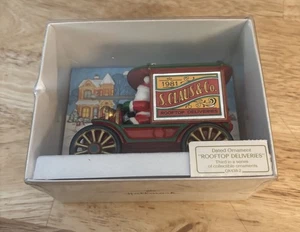 Vintage Punze "Rooftop Deliveries" 3. in Serie 1981 Weihnachtsschmuck - Bild 1 von 3