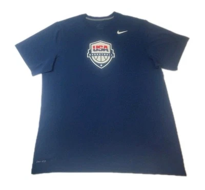 Nike EE. UU. Camiseta de Baloncesto Adulto Talla XL Manga Corta Juegos Olímpicos EE. UU. Baloncesto Hombres Foto 1 de 4