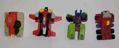 MEGATRON Optimus Prime Demolishor 4 Transformers Armada McDonald's Vtg 2002 Toys - Image 1 of 4