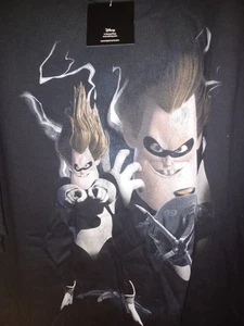 Disney Pixar The Incredibles Syndrome Collage T-Shirt 3XL NEW /w TAGS - Picture 1 of 6
