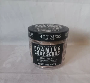 Onyx Bathhouse Foaming Body Scrub Hot Mess with Pomegranate Oil - Picture 1 of 4
