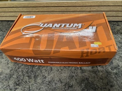 Quantum Horticulture 400 Watt Dimmable Electronic Digital Ballast New Open Box - Image 1 of 4