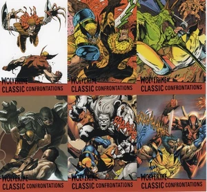 Marvel X-Men Origins: Wolverine Classic Confrontations 6-Card Set G1-G6 - Picture 1 of 2