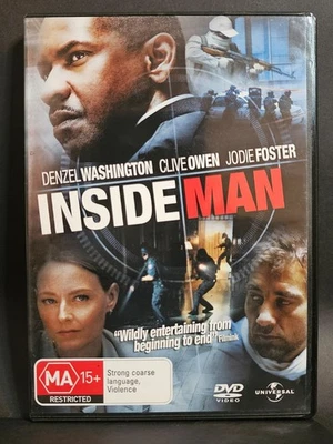 Inside Man (DVD, 2006)  Pal 2,4,5 - image 1 of 3