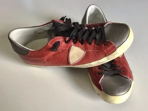 Sneaker Philippe Model Gr. 42 rot/silber - Bild 1 von 15