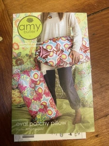 Amy Butler Midwest Modern Sewing Pattern  Oval Patchy Pillow - Picture 1 of 2