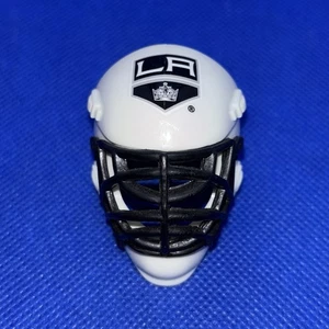 Los Angeles Kings NHL Hockey Goalie Mini Casco Franklin Bianco e Nero - Foto 1 di 6