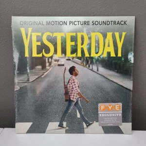 YESTERDAY Movie Soundtrack 2X LP White Vinyl Limited Beatles FYE EXCLUSIVE - Picture 1 of 4