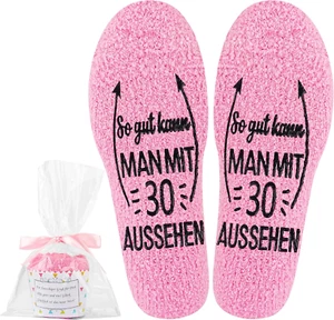 Jeasona Geburtstag Socken Frauen Geschenkideen Geschenk Geburtstag Frau Freundin - Bild 1 von 12