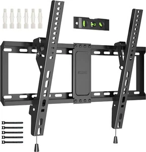BONTEC TV Wandhalterung VESA 600 x 400mm 37-82 Zoll bis 60 Kg neigbare Fernseher - Bild 1 von 7