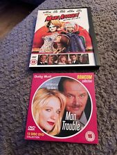 Mars Attacks DVD Jack Nicholson Pierce Brosnan Classic Movie + Man Trouble Free