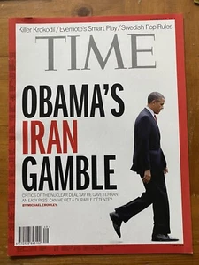 Time Magazine 2013 Obama’s Iran Gamble Nuclear Deal Swedish Pop Rules Drugs - Picture 1 of 9