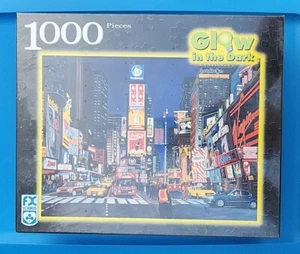 FX Schmid #78235 Times Square Glow In The Dark Jigsaw Puzzle 1000 PC - Picture 1 of 2