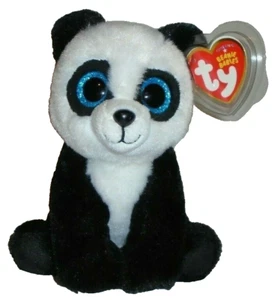 Ty Beanie Baby - MING el 2015 Oso Panda 6" NUEVO MWMTs Peluche Juguete - Imagen 1 de 8