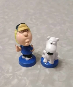 Family guy mini bobbleheads. Chris and Brian. 2005 Fox. - Picture 1 of 5