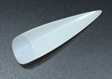 500 New Style Stiletto Tips natur, naturell. 10 verschiedene Größen