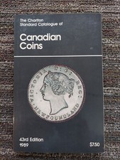 The Charlton Standard Catalogue of Canadian Coins, 1989 paperback 