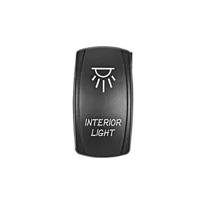 Interior Light 5-pin Rocker Switch On Off 12V For Marine RV Car Truck Boat ATV - Foto 1 di 8