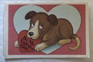 Be My Valentine (Dog) Postcard (F1) - Picture 1 of 2