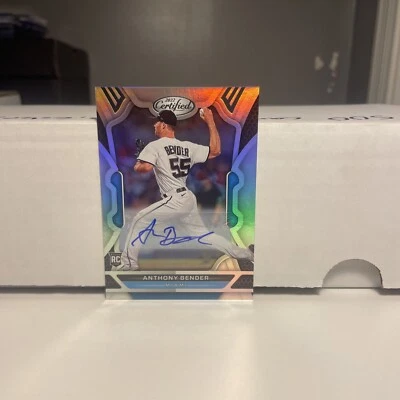 Anthony Bender 2022 Chronicles #48 Certified Auto RC Rookie Marlins - Image 1 of 2