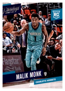 2017-18 Prestige Malik Monk Hornets #161 novato radiocontrol PWE - Imagen 1 de 2