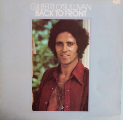 Gilbert O' Sullivan Back To Front Australia pressing 12'' vinyl Lp & poster 1972 - Image 1 of 4