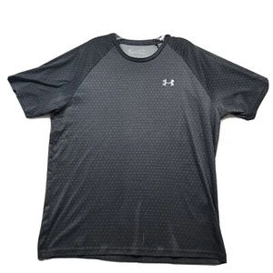 Camiseta Under Armour TS para hombre XL negra sólida suelta cupé HeatGear manga corta - Imagen 1 de 16