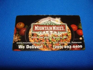 Imán de refrigerador Mountain Mikes Pizza, Pizza The Way It Oughta Be 3 1/2" X 2" - Imagen 1 de 12