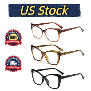 Bifocal Reading Glasses Cat Eye Women Sexy Readers 1.0 1.5 2.0 2.5 3.0 3.5 PC A - Picture 1 of 16