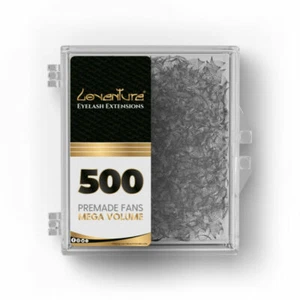 Loventure Premade Volume Fans 500pcs - Russian Volume Eyelash Extensions - Picture 1 of 2