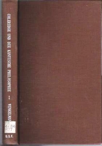 Elisabeth Winkelmann / COLERIDGE UND DIE KANTISCHE PHILOSOPHIE ERSTE - Picture 1 of 1