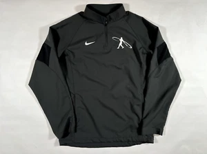 Nike Ken Griffey Jr Jacket Swingman Baseball 1/4 Zip Pullover Gray Size S - Picture 1 of 4