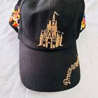 Disney 40th Anniversary Dream-Go-Round Black cap with embroidery USED From Japan
