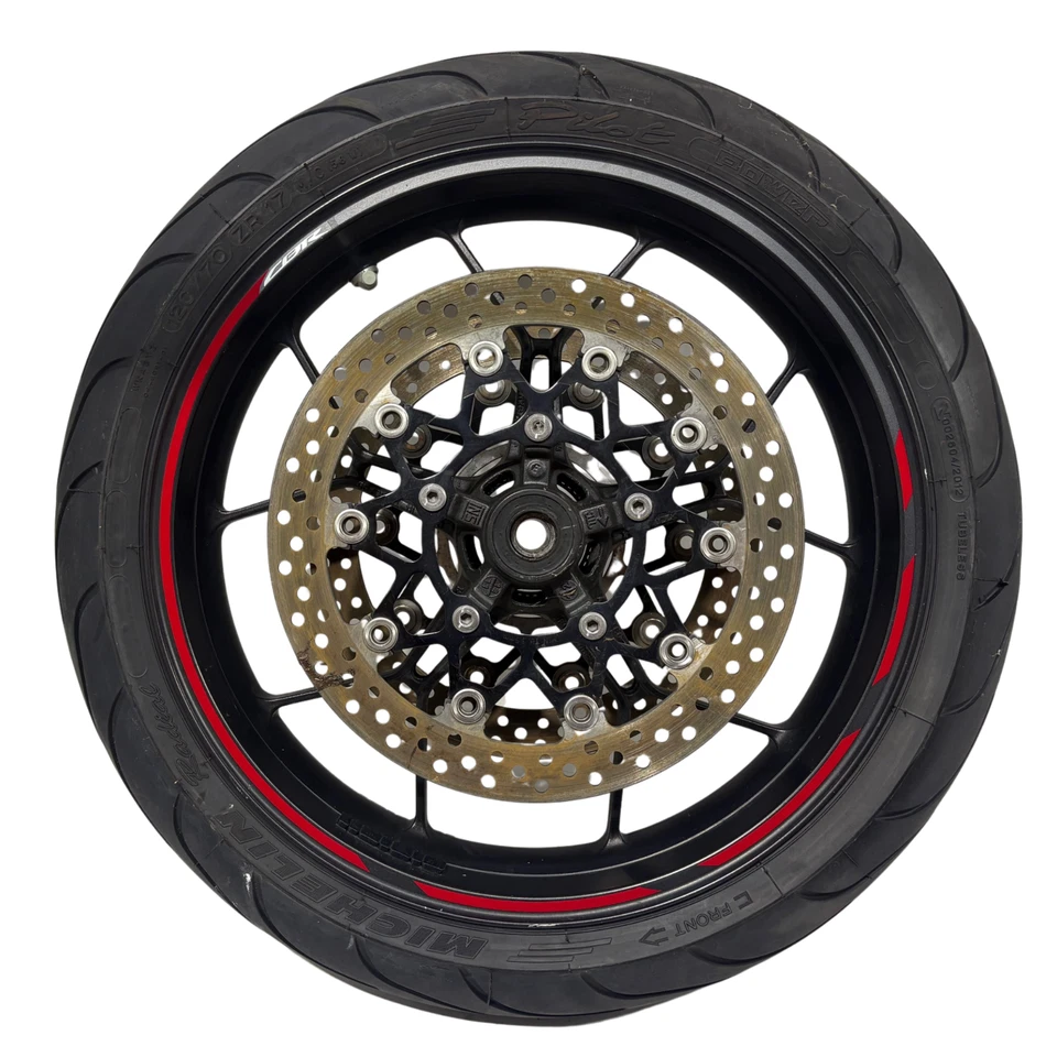 RUEDA DELANTERA HONDA CBR 650R MICHELIN PILOT POWER NEUMÁTICO 120 70 ZR17 2019 - 2023 Foto 1 de 4