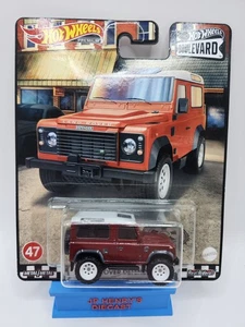 2020 Hot Wheels Premium Boulevard Land Rover Defender 90 Truck #47 New Sealed  - Picture 1 of 2