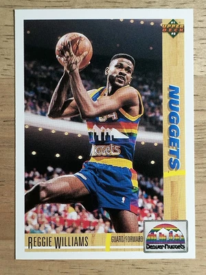 1991-92 Upper Deck #206 Reggie Williams - Image 1 of 2