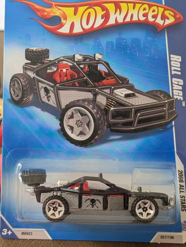 Hot Wheels 2008 Roll Cage #057 Black/Gray - Image 1 of 1