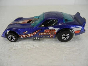 Vintage Hot Wheels 1977 Pontiac Firebird Funny Car The Speed Monster blau - Bild 1 von 7