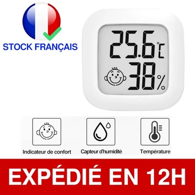 Indoor hygrometer thermometer It allows you to measure the humidity of your home - Image 1 of 4