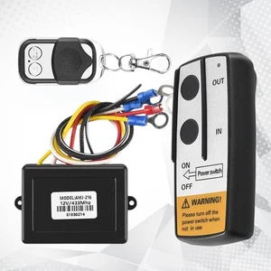 12V 12Volt 50ft Winch Wireless Remote Control Set for Truck ATV Warn5499 u6 - Picture 1 of 7