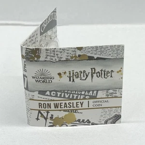 Harry Potter Limited Edition Collectable Shaped Coin Ron Weasley - Picture 1 of 4