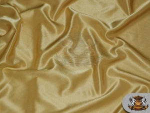 Tela Sólida Crepe Satinada ORO SOLAR / 60" de Ancho / Se vende por patio - Imagen 1 de 1