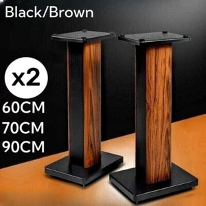 Home Theatre/Bookshelf/Hi Fi Speaker Stands 60CM-90CM Height S008 - Picture 1 of 16