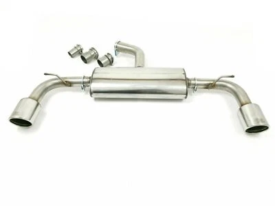 Edelstahl Sportauspuff Endschalldämpfer GTI Look für VW Golf 7 bis 2016 100mm - Bild 1 von 4