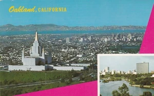 Multiview Oakland Kalifornien Panoramablick auf Oakland mit Mormonentempel PC - Bild 1 von 2